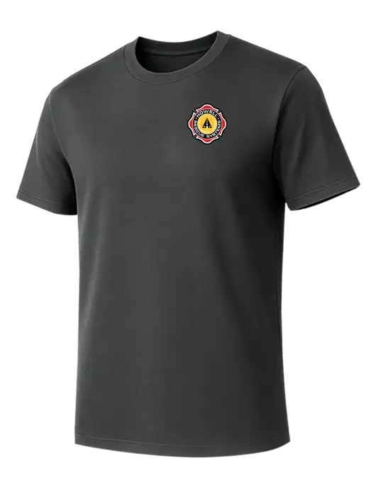 Allmade Charcoal Grey Organic Cotton Tee w/Howell Rescue Systems Logo