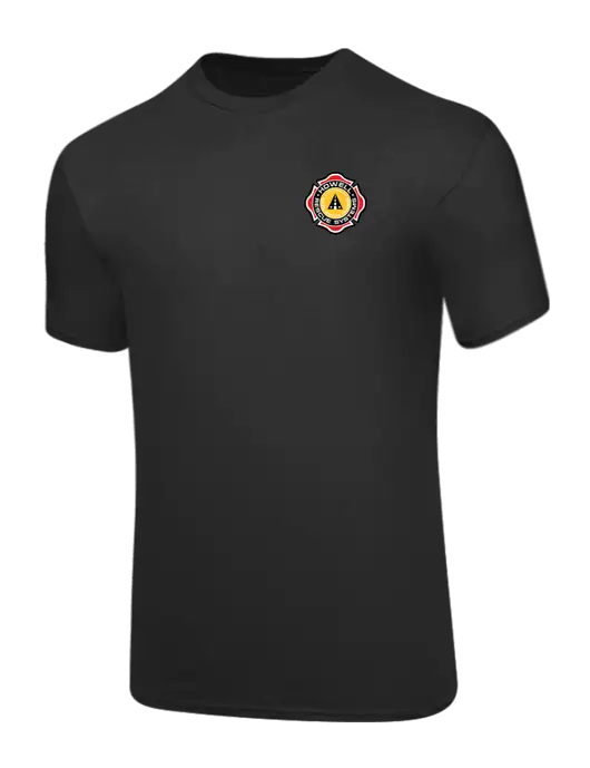 Core Blend Charcoal Grey T-Shirt w/Howell Rescue Systems Logo