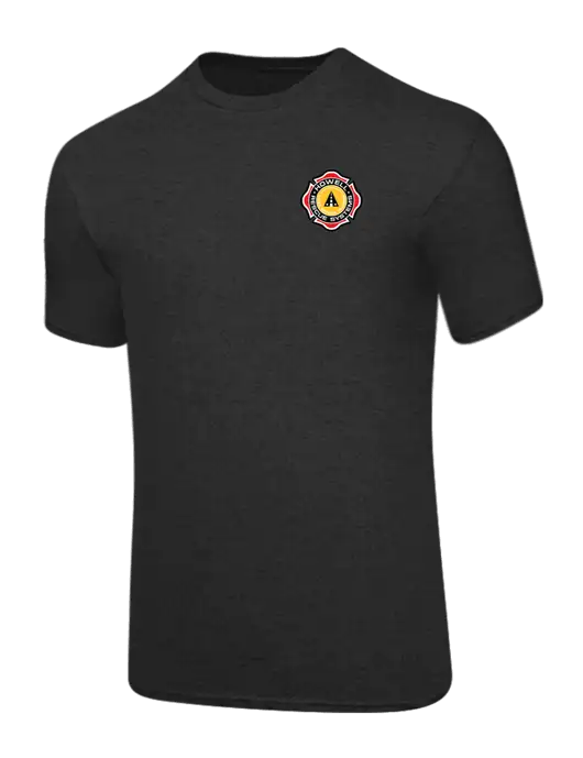 Core Blend Dark Heather Grey T-Shirt w/Howell Rescue Systems Logo