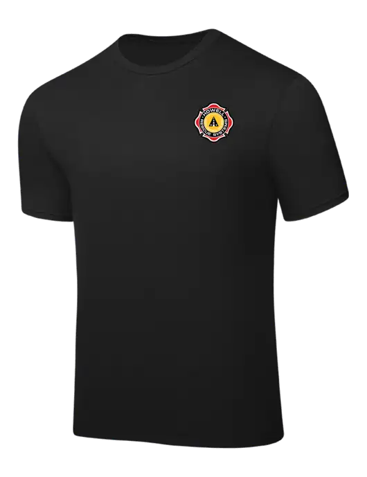 Black PosiCharge Competitor Tee w/Howell Rescue Systems Logo