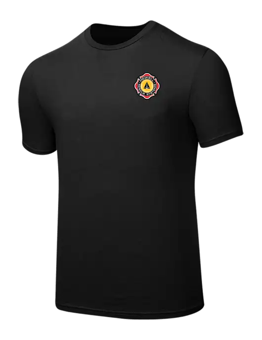Seriously Soft Black T-Shirt w/Howell Rescue Systems Logo