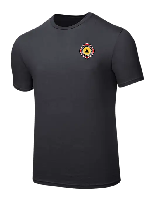 Seriously Soft Charcoal T-Shirt w/Howell Rescue Systems Logo