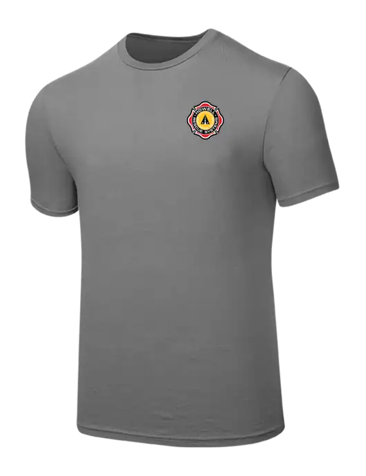 Seriously Soft Medium Grey T-Shirt w/Howell Rescue Systems Logo