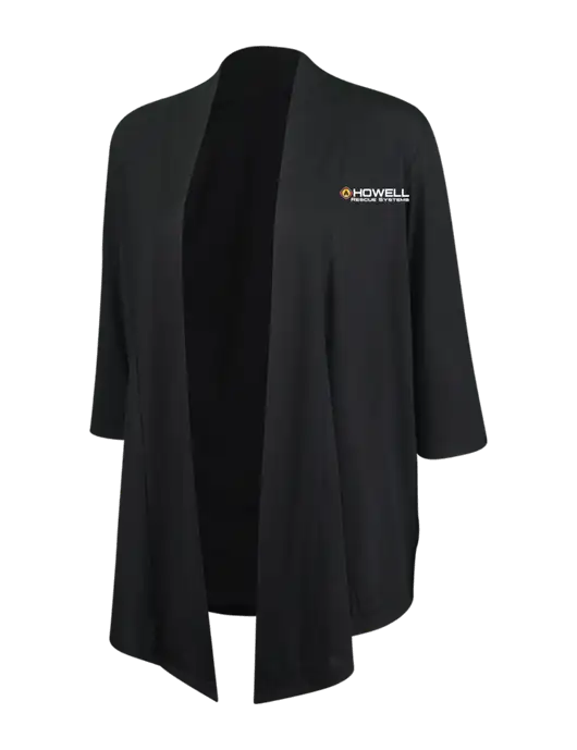 Black Womens Concept Shrug w/Howell Rescue Systems Logo