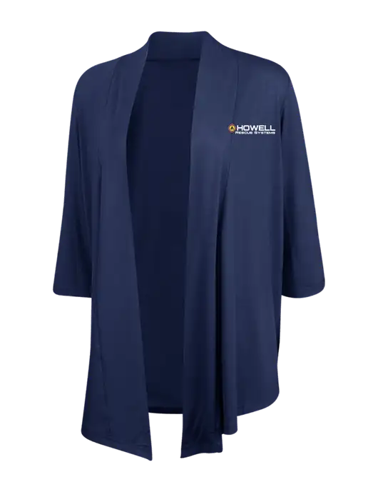 Dress Navy Blue Womens Concept Shrug w/Howell Rescue Systems Logo