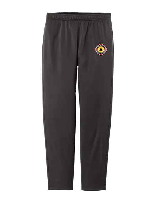 Womens Tricot Very Dark Grey Track Jogger w/Howell Rescue Systems Logo