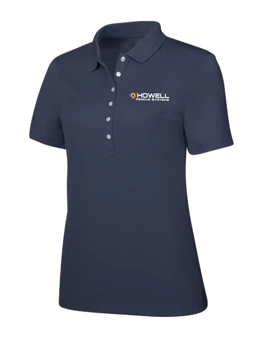Callaway Womens Ottoman Navy Polo w/Howell Rescue Systems Logo