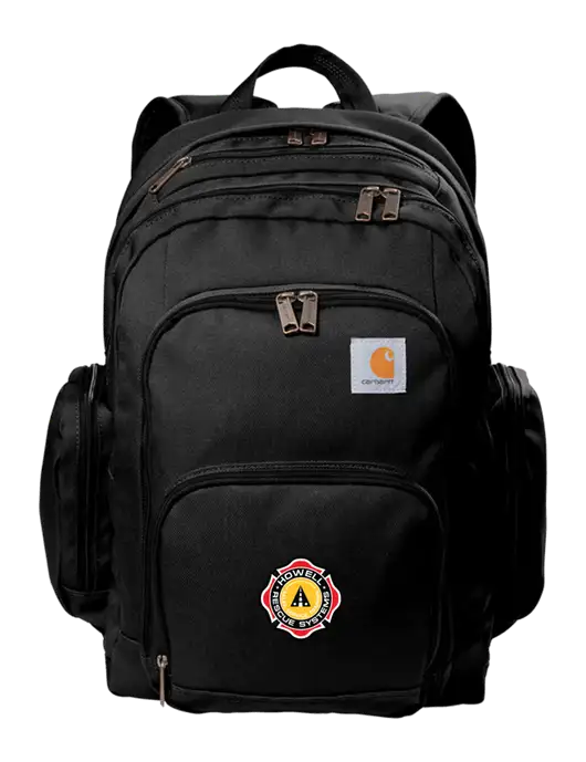 Carhartt Black Foundry Series Pro Backpack w/Howell Rescue Systems Logo