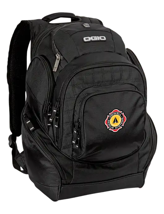 OGIO Black Mastermind Pack w/Howell Rescue Systems Logo