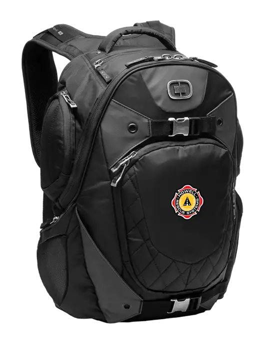 OGIO Black Squadron Pack w/Howell Rescue Systems Logo