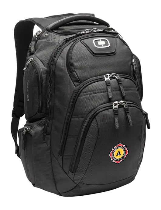 OGIO Black Surge RSS Pack
 w/Howell Rescue Systems Logo