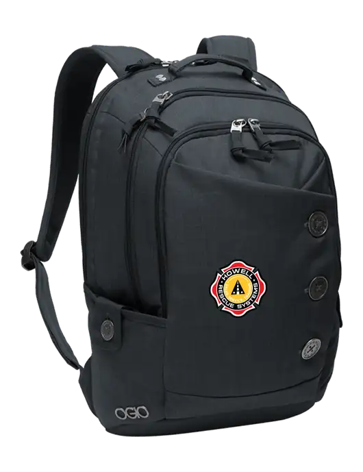 OGIO Storm Grey Ladies Melrose Pack w/Howell Rescue Systems Logo