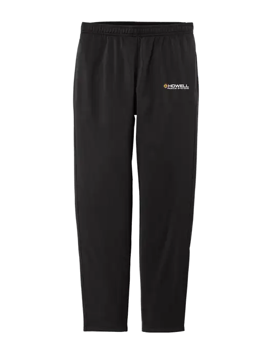 Womens Tricot Black Track Jogger w/Howell Rescue Systems Logo