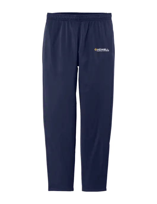 Womens Tricot Navy Track Jogger w/Howell Rescue Systems Logo